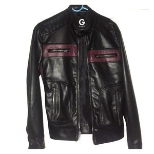 Men "Faux" Leather Jacket